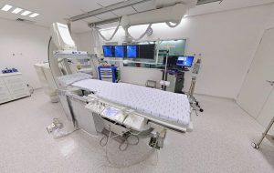 Aparelho de hemodinâmica. Fonte: Hospital São Luiz Morumbi