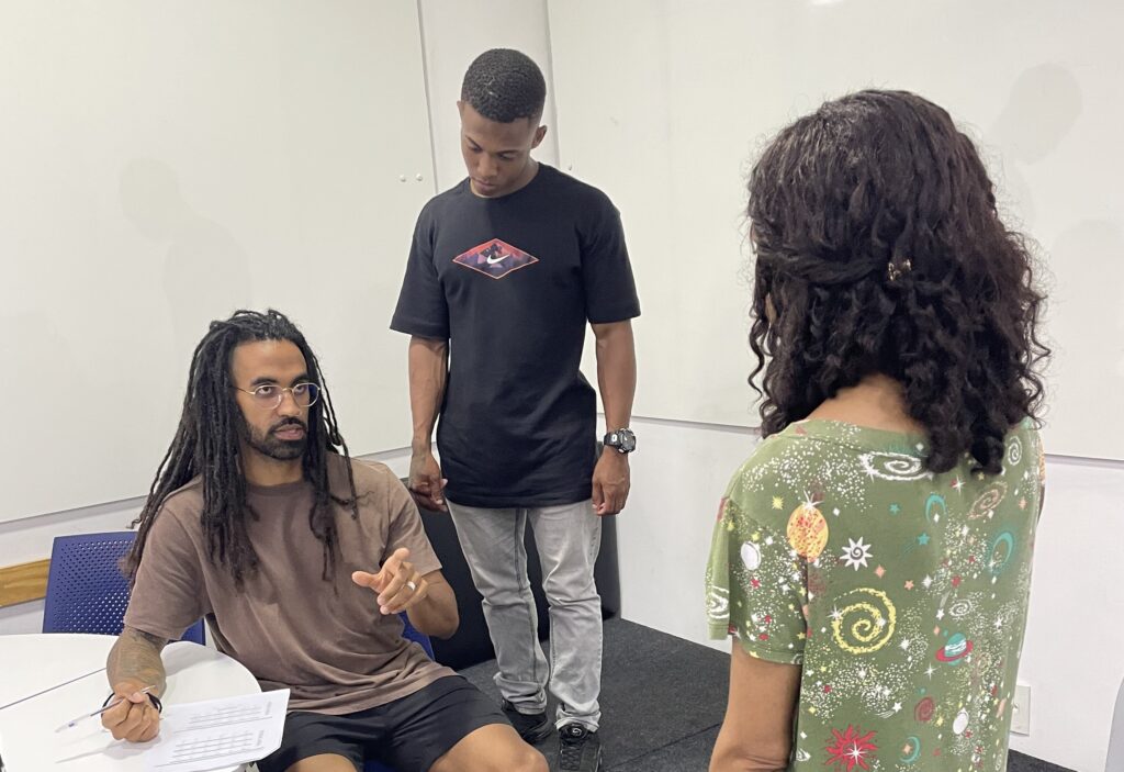 Equipe do projeto Movimento e Vida EnsinE