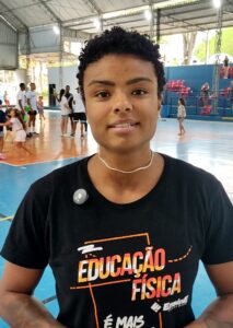 Estudante Kianny Teixeira Tomé