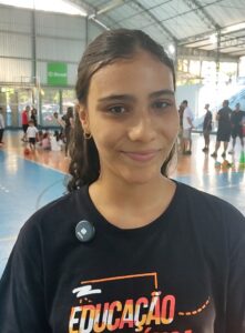 Estudante Luísa Machado Ribeiro
